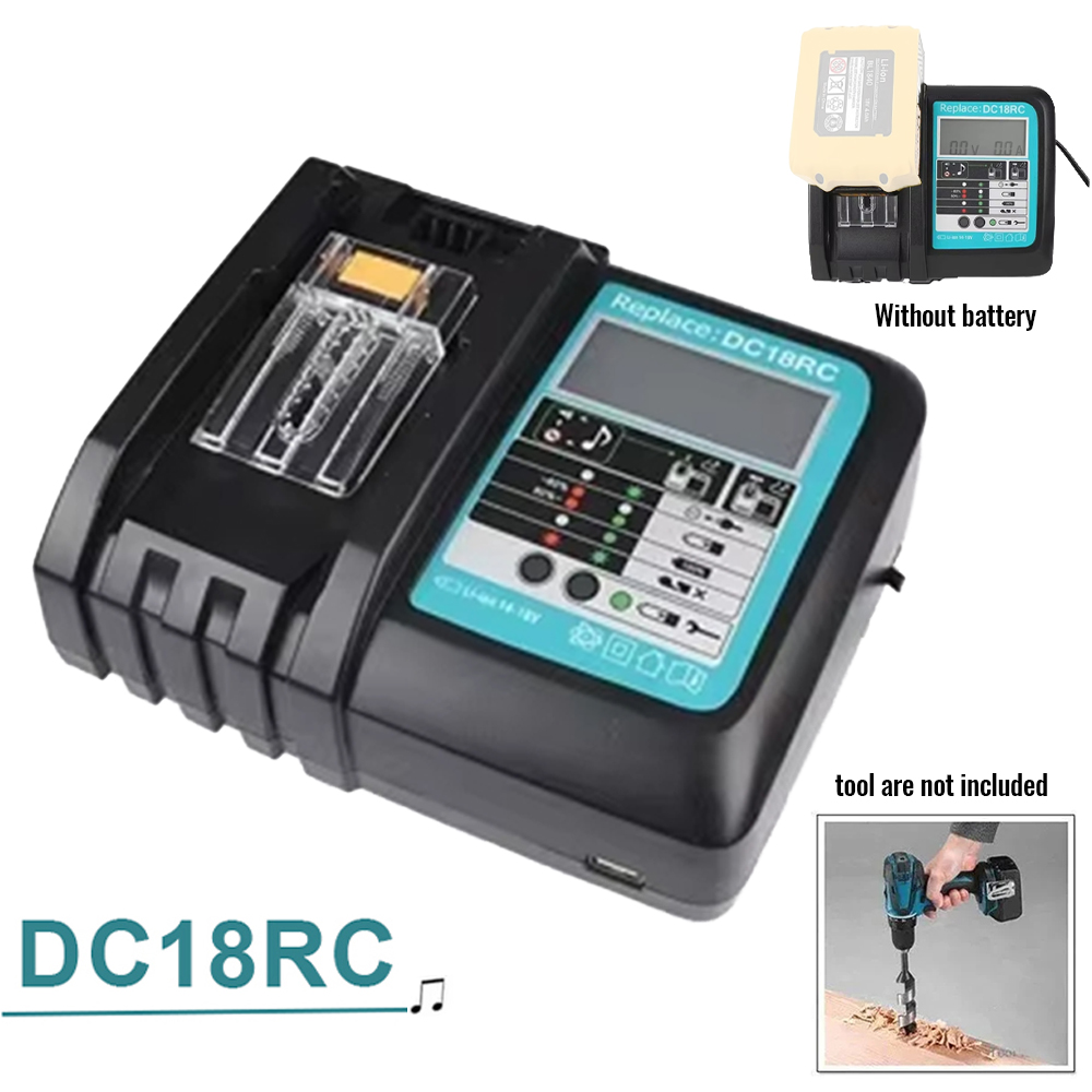 Makita Drill Hp1640 - DC18RC 리튬 이온 배터리 3A 충전기,