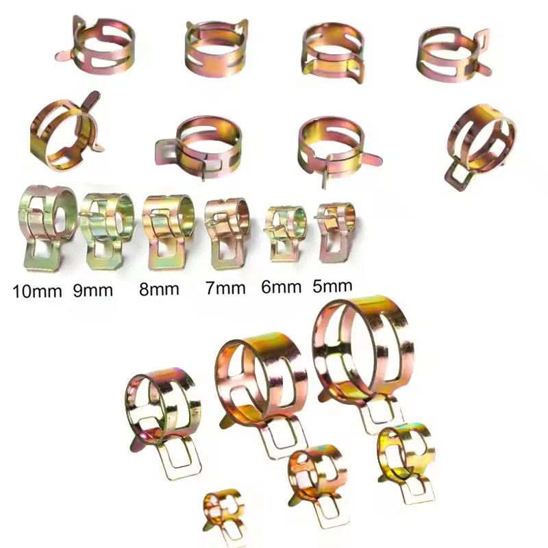 Pipe Bending Spring - 10-50Pcs 5mm-9mm 연료 스프링 클립 진공