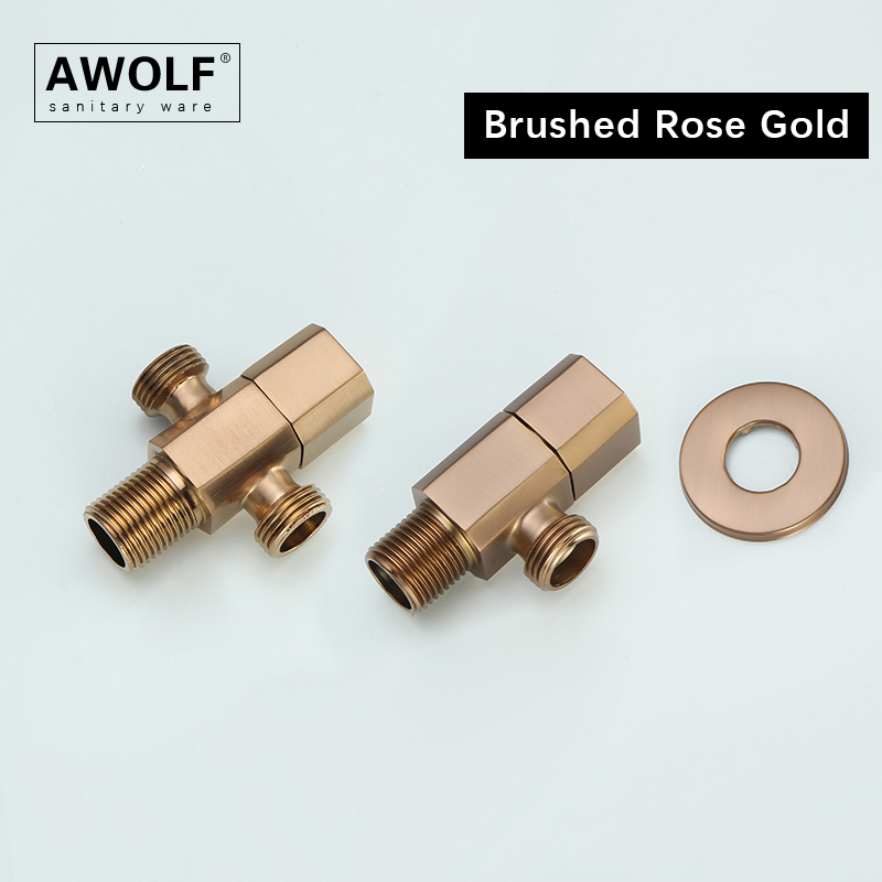 Toilet Fill Valve - 변기 충전 밸브 브러시드 로즈 골드