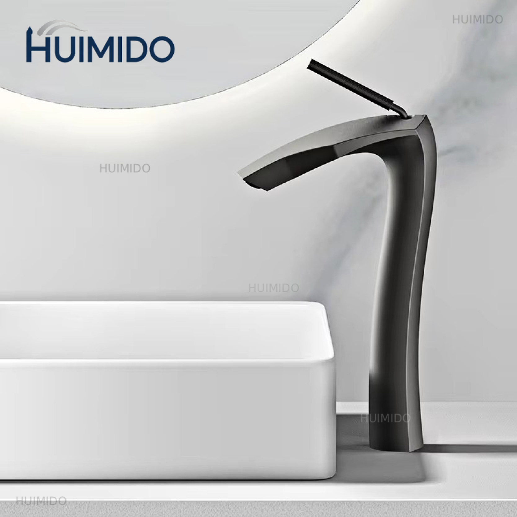 Basin Mixer Cartridge - 고급 브러시드 골드 황동 욕실 수도꼭지,