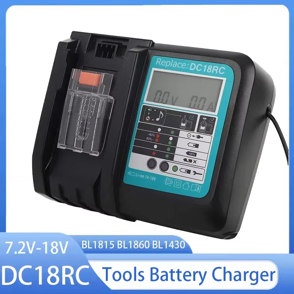 DC18RC 리튬 이온 배터리 3A 충전기, 마키타 1 - Makita Drill Hp1640 리뷰 및 가격