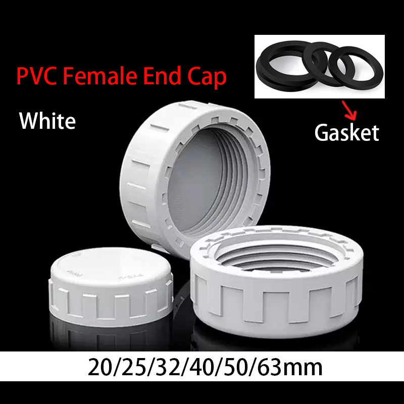 PVC 여성용 엔드 캡 20-60mm 흰색 나사식 파이 - Drain Pipe Clip 리뷰 및 가격