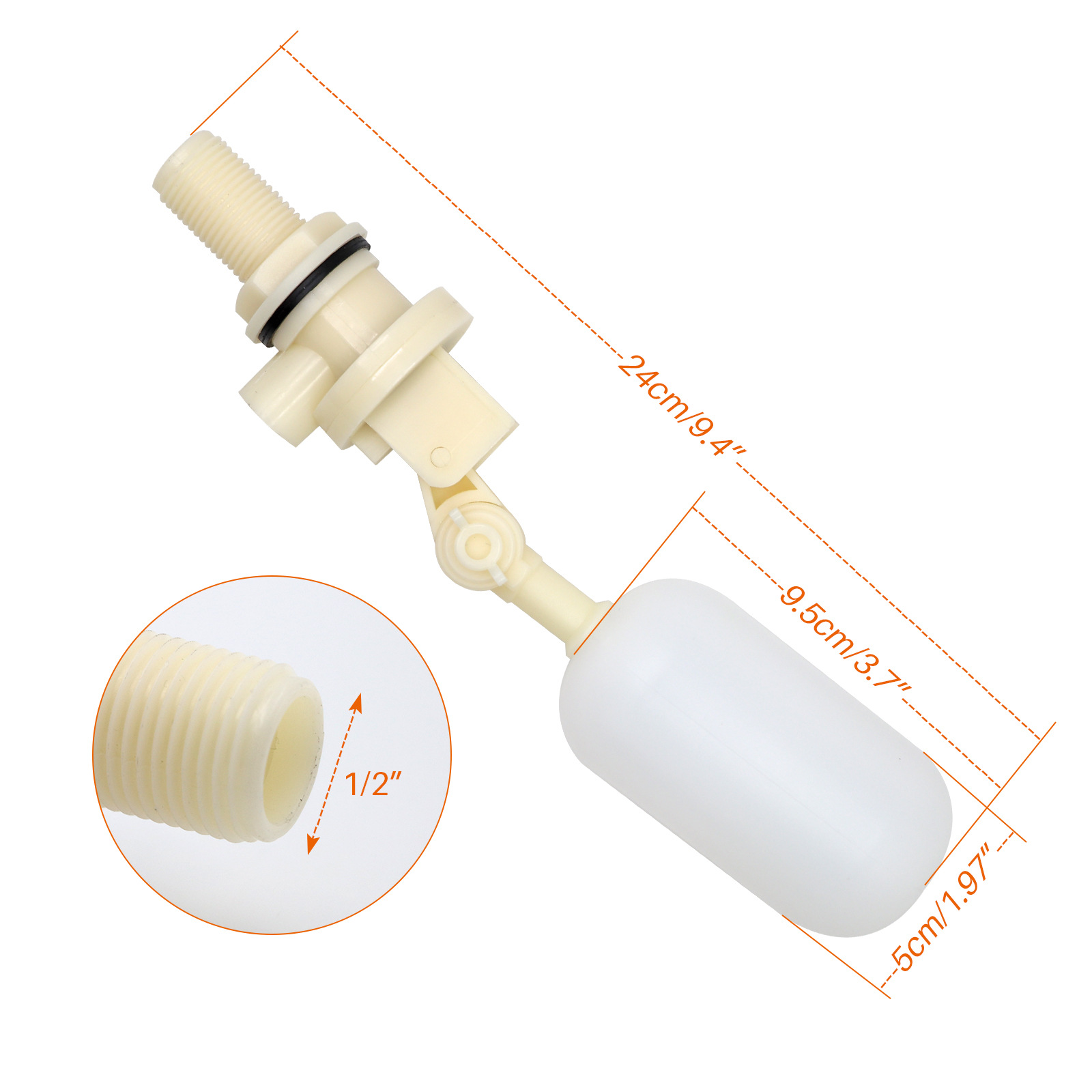 조절 가능한 암이 있는 3PCS 플로트 밸브, 안정적인 - Float Ball Valve 리뷰 및 가격